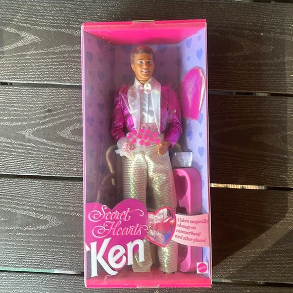 Barbie Toys Nrfb Vintage Secret Hearts Ken Doll Poshmark